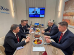 Роман Бусаргин в рамках ПМЭФ встретился с руководством компании «ЕвроХим».
